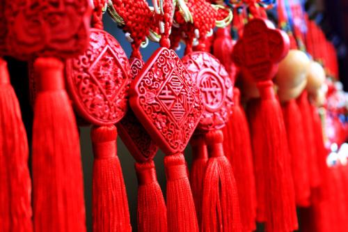 Nœud chinois Rouge