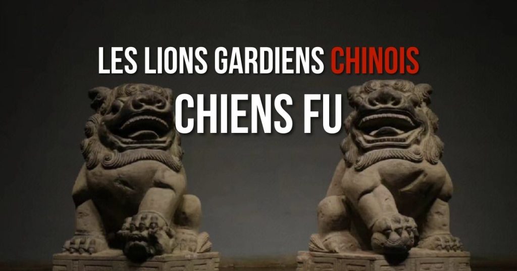 Chiens Fu, les lions gardiens chinois