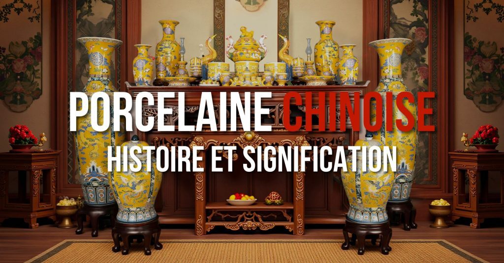 Porcelaine chinoise, histoire et signification
