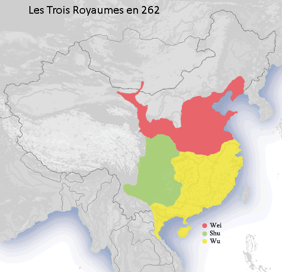 Les trois royaumes, Histoire de Chine