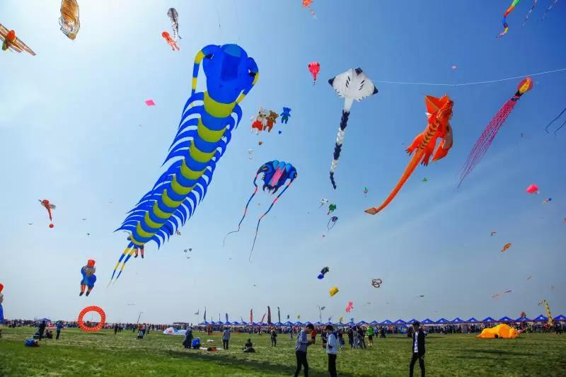 festival de Wei fang, cerfs-volants-chinois