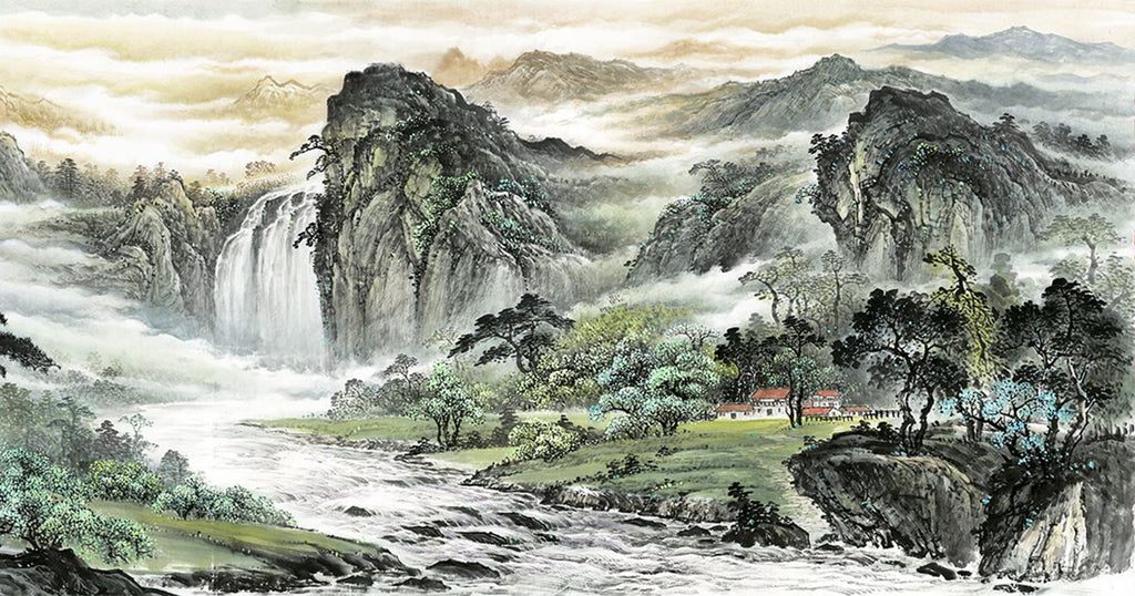 Paysage en Chine