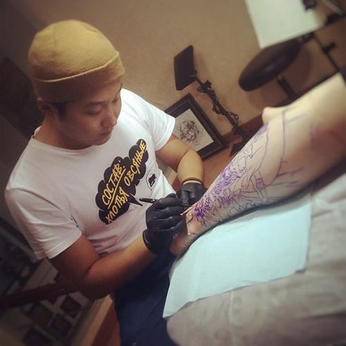 tatoueur chinois